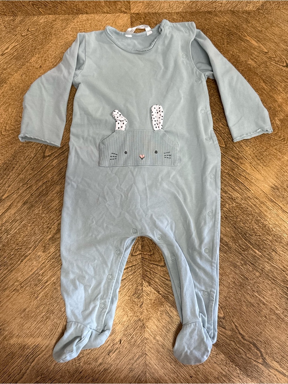 Mayoral Baby Soft Cotton Footed Onesie 4-6m